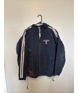 Vintage Walt Disney World Jacket Size Large With Hood Authentic Mickey - $483.37 MXN