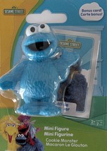 Sesame street Cookie Monster Mini Figure Stands 2 Inches Tall - £4.68 GBP