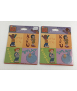 Nick Jr Little Bill Sticker Sheets Kiku Andre Elephant Designs Vintage 2... - $24.30 CAD