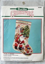Bucilla Best of Christmas Personalized Stocking Counted Cross Stitch Kit... - $47.45