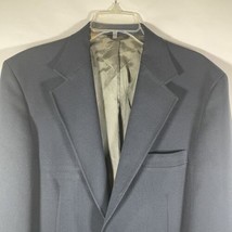 Panatela Levi&#39;s Sportswear Men&#39;s 44L Blue 2 Button Jacket Sports Coat - £29.86 GBP