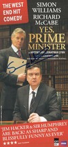 Simon Williams Yes Prime Minister Hand Signed Theatre Flyer - £6.28 GBP