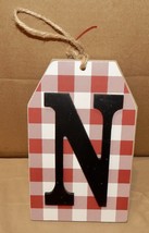 Wooden Ornament Letters You Choose Type 8&quot; x 5&quot; x 3/8&quot; Ashland Wall Deco... - £3.43 GBP