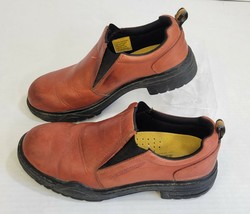 Mountain Horse Slip On Leather Comfort Walking Metal Shank Loafer Men Shoe W10 - £26.09 GBP