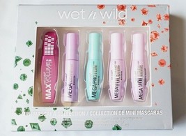 Wet N Wild Holiday Mini Mascara&#39;s 5 Pack Box Set Max Volume Mega Set New - $13.35
