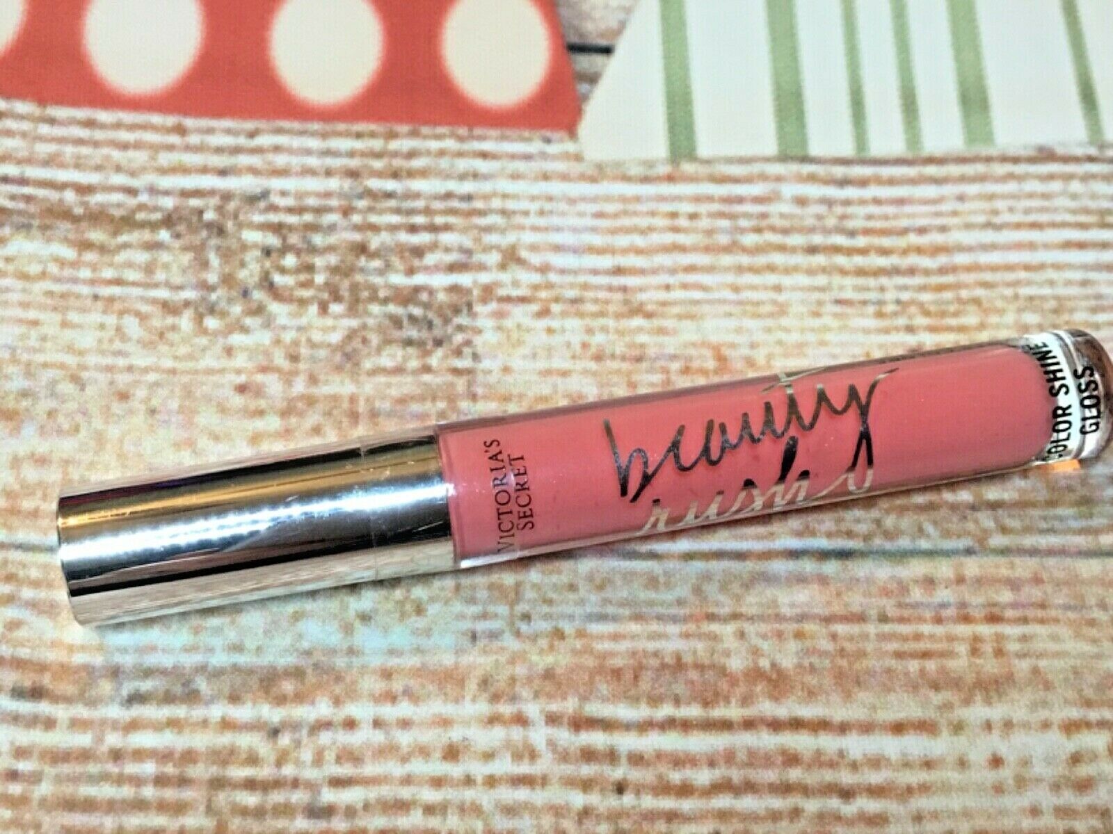 Victoria&#39;s Secret Beauty Rush Color shine gloss eternal sunshine sealed New - $12.19