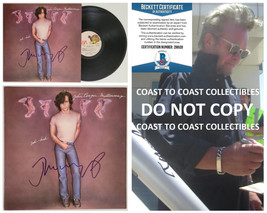 John Cougar Mellencamp signed Uh Huh album vinyl record proof Beckett CO... - $395.99