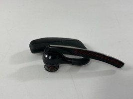 Plantronics Voyager Bluetooth 5200 Black Ear-Hook Headset Back Red POTE16 Genuin - $34.95