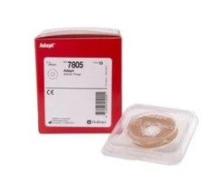 10-Pieces Hollister Adapt Flat Ostomy Barrier Ring 2&quot; 48mm Box Model#7805 - £22.20 GBP