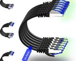 Patch Cables Cat8 1Ft (24 Pack) Slim, Cat 8 Ethernet Patch Cable 40G Sup... - $47.99