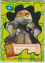 N) 1991 Topps - Teenage Mutant Ninja Turtles 2 - Movie Trading Card Sticker #8 - £1.57 GBP