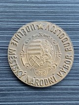 Czech Republic Rudolfov City Achievement Bronze Collectible Medal cccp T... - £13.93 GBP