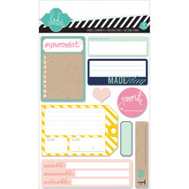 Hello Today Adhesive Back Paper Stacks 9 Journal Spot Designs - £14.15 GBP