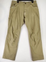 Kuhl Pants Mens 36 X 32 Beige Khaki Revolvr Dadcore Distressed Grunge Workwear - £51.43 GBP