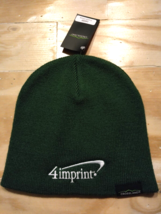 Crossland Beanie Promo Printed 4imprint logo  NWT  Forest Green Item #14... - £11.57 GBP