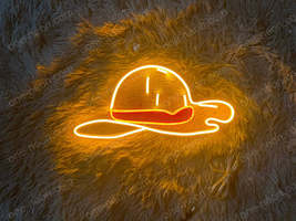 Straw Hat | LED Neon Sign - £127.89 GBP+