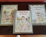 Lot Of 3 A Child&#39;s Book Prayers, Bible Stories, &amp; Nativity, Illust. MASH... - $24.70