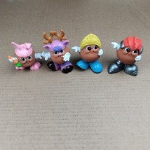 Vintage 1987  Potato Head Spud Kid Toy Hasbro Toy Lot Of 4 Bunny Knights... - £13.63 GBP