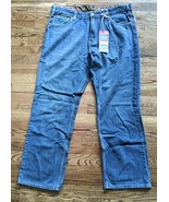 Levi Strauss Authentics Men's Signature Blue Jeans Straight Leg Low Rise W38 L32 - $18.76
