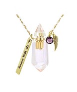 Iridescent  Crystal Ash Necklace Urn - Love Charms™ Option - $39.95
