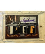 2009 Triple Threads Terry Bradshaw Triple Jersey Patch Auto Signed 1/1 S... - $2,737.17 CAD