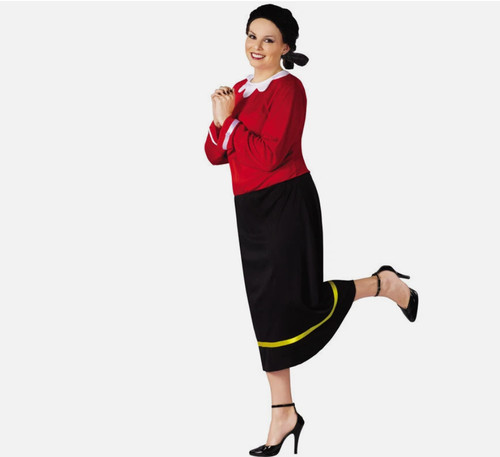 FUN WORLD POPEYE WIMPY ADULT MEN'S COSTUME ONE SIZE UP TO 200lbs Item image 9