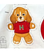 Cut &amp; Sew Fabric Christmas Stocking Stuffed Toy Dog Bear and Cranston So... - £10.05 GBP