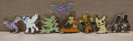 Pokemon Enamel Pin Lot (8 Total Pins) Mimikyu, Tyranitar, Crobat And More - £16.27 GBP