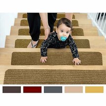 Eden Stair Treads Carpet Non-Slip Indoor Set of 15 Runners Steps Modern ... - $55.00