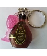Miniature XO Courvoisie Cognac With Pink Glass Keychain(Non Alochol) - $666.38 MXN
