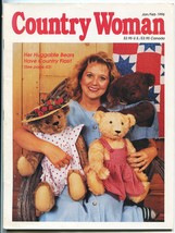 Country Woman Magazine Jan/Feb 1996 Her Huggable Bears Vintage Recipes Crafts - £11.75 GBP