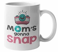 Make Your Mark Design Mom&#39;s Gonna Snap Cute Pun Coffee &amp; Tea Mug For A M... - £15.80 GBP+