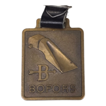 Vintage 1974 BOFORS Watch Fob Wear Parts Swedish Military Defense Collectible - £25.57 GBP