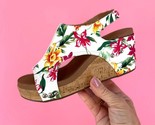 Corkys Footwear Women&#39;s Carley Floral Wedge Sandal White - $59.00