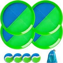 Beach Toys Outdoor Games for Kids Ages 3 10 Yard Lawn Games Ball Catch Games Pad - £48.24 GBP