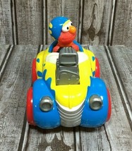 Vintage 1998 TYCO Preschool Toys Sesame Street ELMO Car Racer Self-Prope... - £12.94 GBP