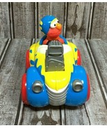 Vintage 1998 TYCO Preschool Toys Sesame Street ELMO Car Racer Self-Prope... - £12.81 GBP