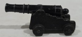 Vintage Penn Craft Miniature Cannon Black Cast Iron Toy Display USA - $18.81