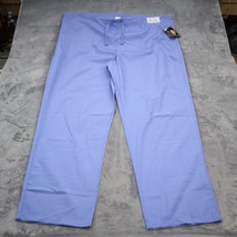 Dickies Pants Mens 2X Blue Medical Uniform Scrub Pull On Bottoms - $18.79
