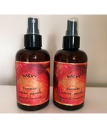 Wen Summer Honey Peach Replenishing Treatment Mist 6 Oz Lot Of 2 - £38.36 GBP