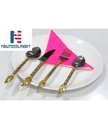 Al-Nurayn Stainless Steel And Brass Spoon Cutlery Set By NauticalMart - €41,99 EUR