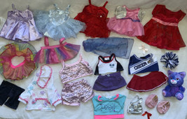 Build A Bear Babw Clothing Lot For Girls Dress Shoes Accessories Lot #4 - £38.69 GBP