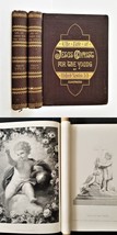 1880 antique LIFE of JESUS CHRIST for the YOUNG bible newton 500 Engravings - £218.24 GBP