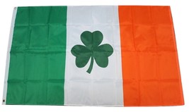 Ireland Irish Shamrock Clover St. Patrick National Country Banner Flag 3x5 Feet - £10.43 GBP
