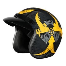 Daytona Helmet Smallest DOT 3/4 Shell W/ Toxic Cruiser Motorcycle Helmet - £89.14 GBP