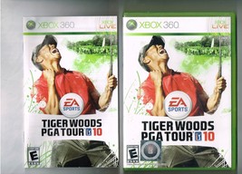 Tiger Woods PGA Tour 10 Xbox 360 video Game CIB - £15.25 GBP