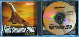 ✅ Microsoft Flight Simulator 2000 (PC, 1999)  - £7.75 GBP