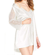 Morgan Taylor Womens Lace Sleeve Wrap Size X-Small Color Ivory - $34.98