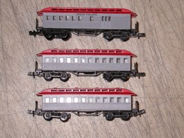 Arnold Rapido N Gauge Old Time Passenger Pullman Coach Car Set UP Union ... - £31.57 GBP