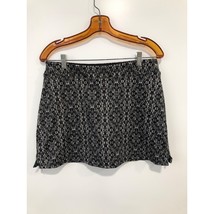 Tranquility by Colorado Clothing Skort Womens Medium Black Gray Skirt Sh... - £11.55 GBP